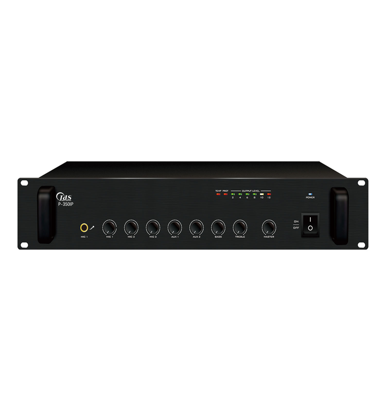P-350IP    IP網絡單向點播合并式廣播功放 350W