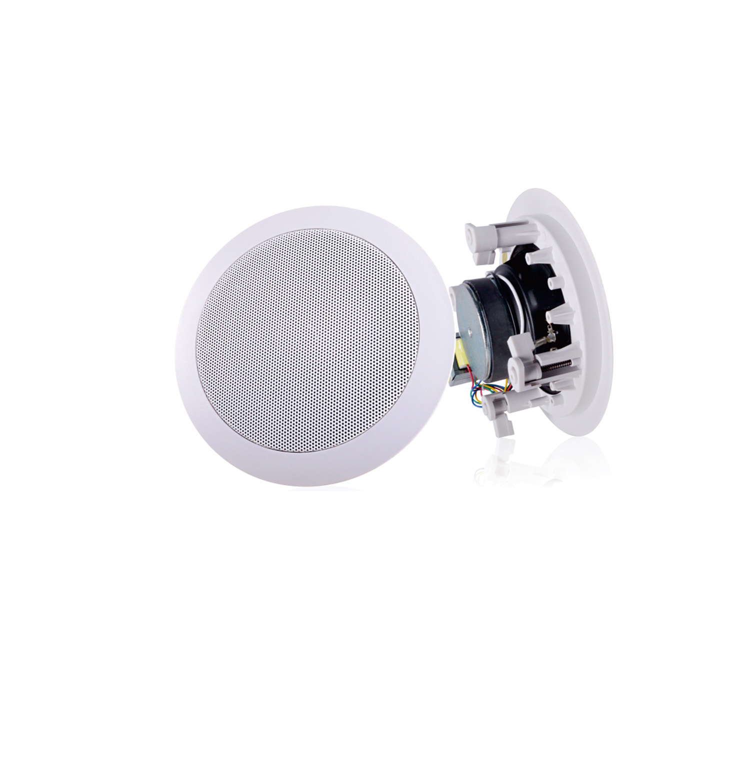 T-128    高保真塑料同軸天花式揚聲器 40W